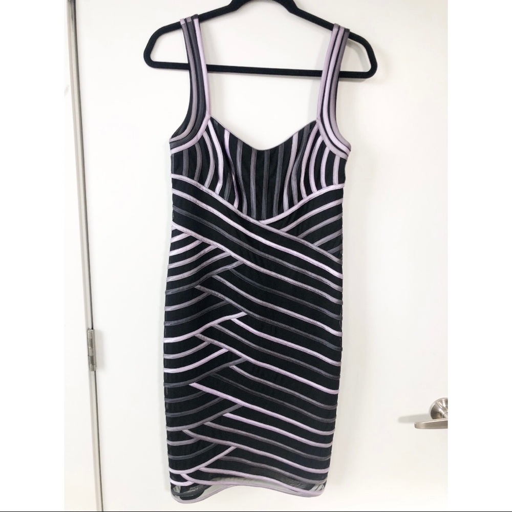 Cross Striped Dress
